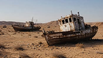 En 1960, la Unión Soviética decidió agotar dos ríos. 66 años después lo dejaron como uno de los desiertos más desolados del mundo