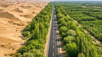 China está creando una nueva Gran Muralla y no es de piedra: está en uno de los lugares más mortales del mundo, y los científicos no pueden explicar cómo lo lograron