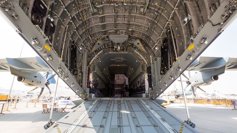 Despegó el avión más grande del Ejército que transporta más de 37 toneladas y es el orgullo nacional. Foto: Shutterstock