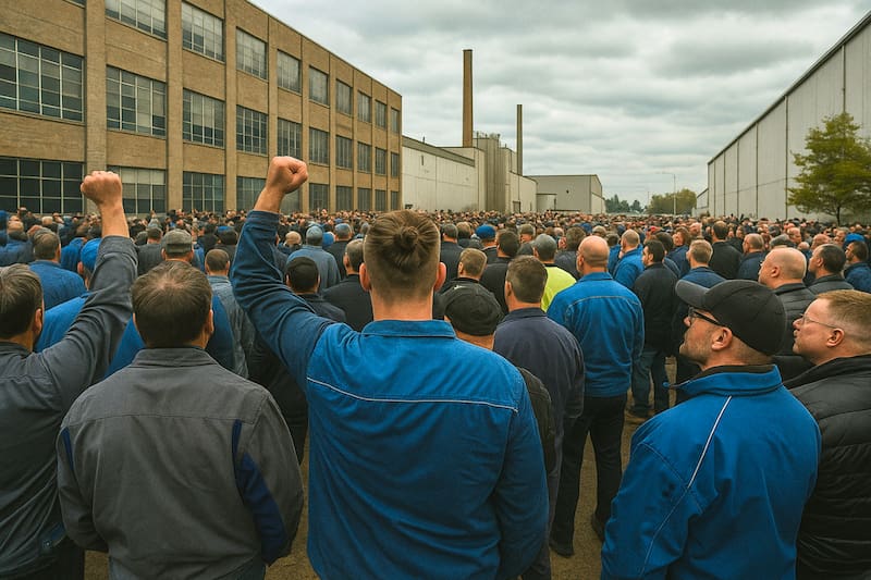 Se confirmó la medida más temida: una ola de despidos masivos comenzó y todos estos empleados perderán sus puestos de trabajo. (Foto: ChatGPT imagen ilustrativa)