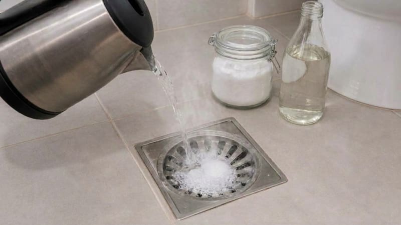 Los tres ingredientes caseros permiten destapar los desagües de la casa.