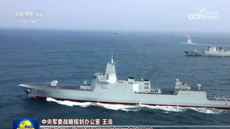 Foto: captura de pantalla Xinwen Lianbo