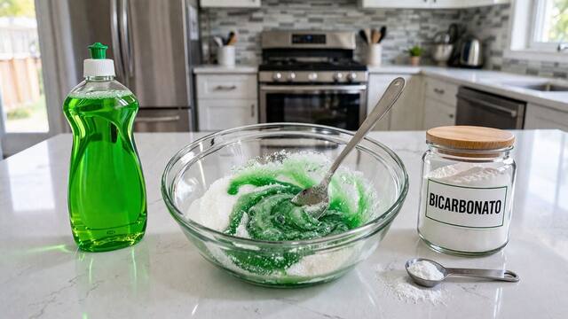 Mezclar bicarbonato de sodio con detergente y azúcar: para qué sirve y por qué lo recomiendan