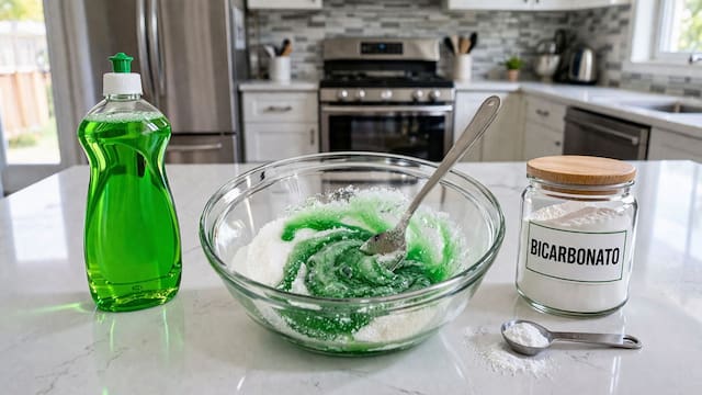 Mezclar detergente con bicarbonato de sodio y azúcar | Para qué sirve y por qué lo recomiendan