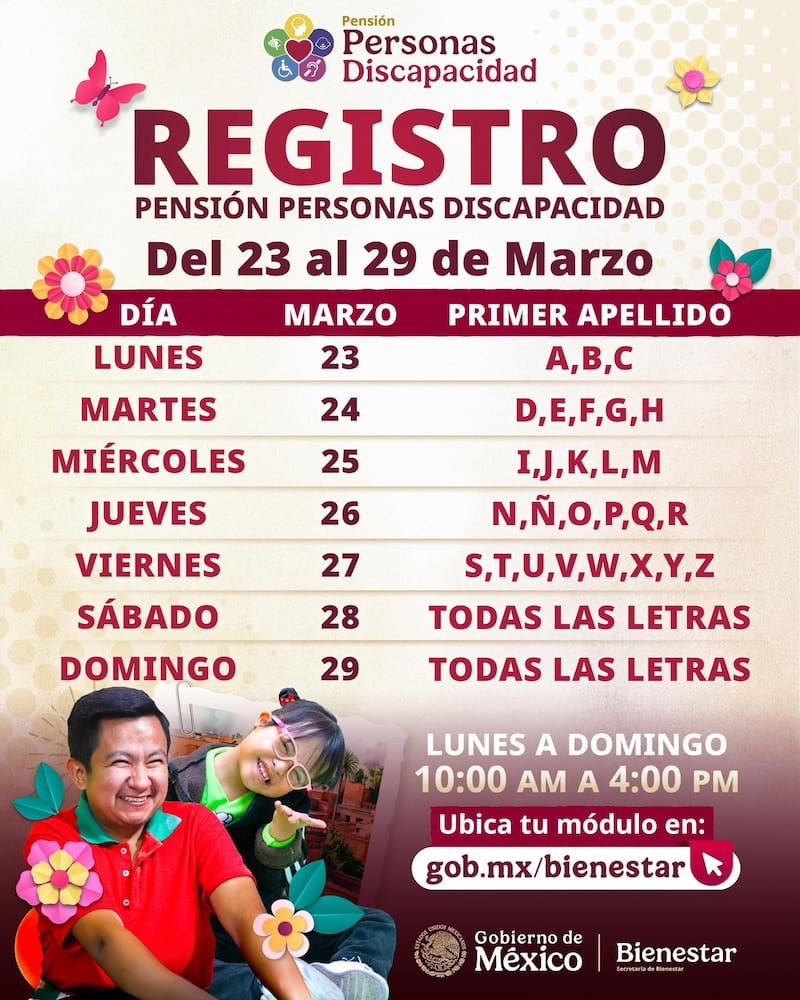 Anuncio del Gobierno de México