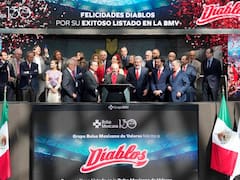 Diablos Rojos vuelan en la BMV y la novena de Harp Helú alista emisión millonaria en el diamante bursátil