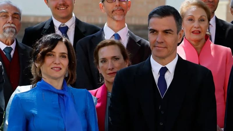 Díaz Ayuso acusó al Gobierno de Pedro Sánchez de convertir a España en un “infierno fiscal”. Foto: EFE