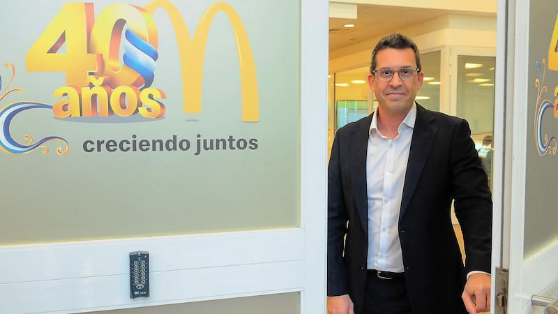 Diego Paniagua, el nuevo número uno de McDonald´s Argentina