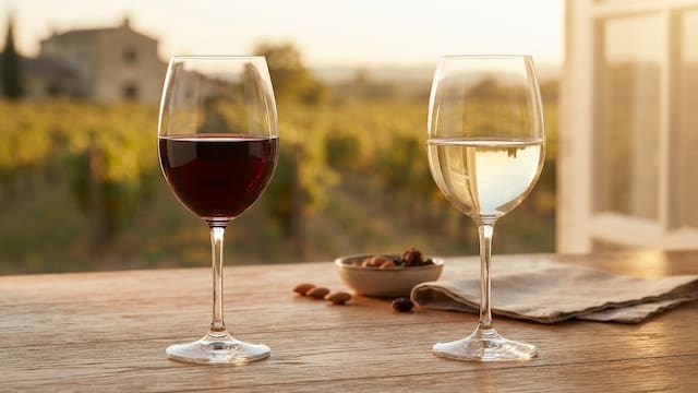 Vino tinto o vino blanco: en qué se diferencian y cuál conviene comprar si te gusta el jugo fermentado