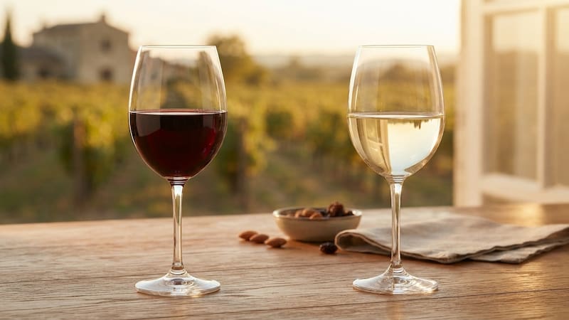 Vino tinto o vino blanco: en qué se diferencian y cuál conviene comprar si te gusta el jugo fermentado