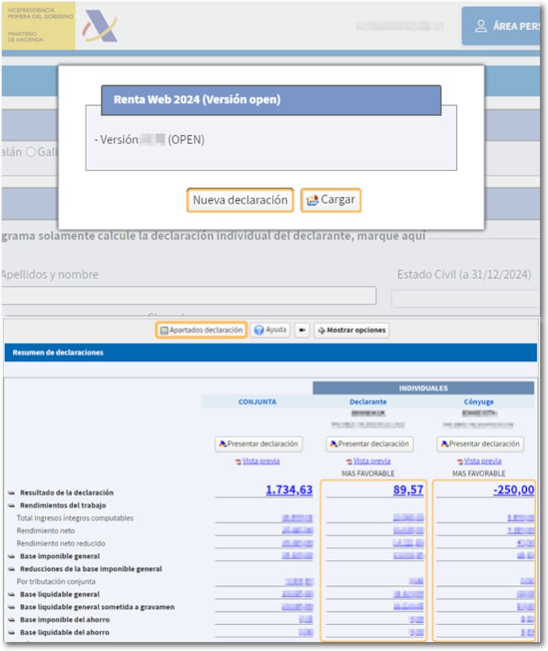 El simulador de la Agencia Tributaria permite estimar cuánto pagarás en la declaración de la Renta antes de presentar el borrador oficial.