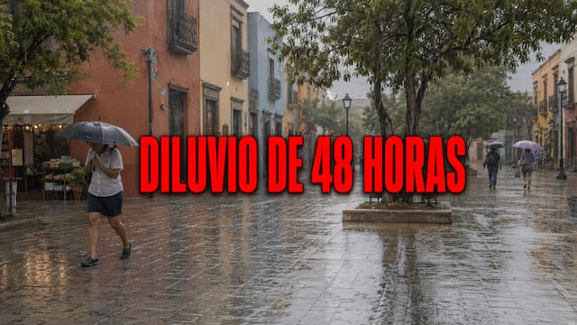 Se aproxima un diluvio de 48 horas con tormentas, lluvias intensas y ráfagas de viento de hasta 70 km/h
