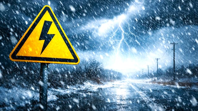 Llega un diluvio histórico con tormentas heladas que puede afectar el suministro eléctrico: se esperan intensas lluvias y fuertes ráfagas de viento por más de 48 horas