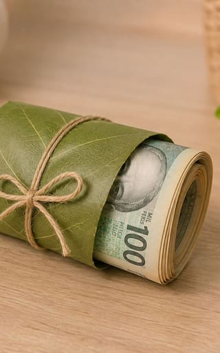 Envolver dinero en efectivo con una hoja de laurel: para qué sirve y por qué muchos lo recomiendan