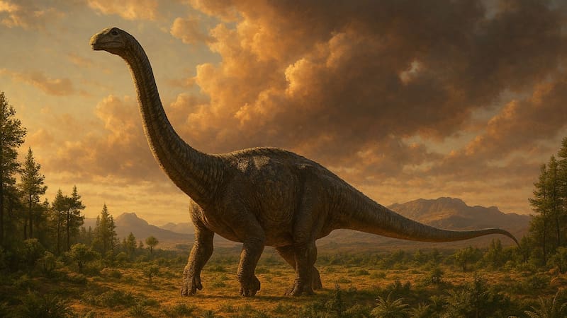 Orgullo Nacional | Hallaron un nuevo dinosaurio en Argentina de más de 160 millones de años atrás. (Imagen ilustrativa, IA)