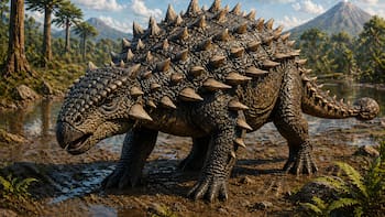 Hallazgo del siglo | Descubren un dinosaurio que tiene una “armadura de espinas”: vivió hace más de 100 millones de años