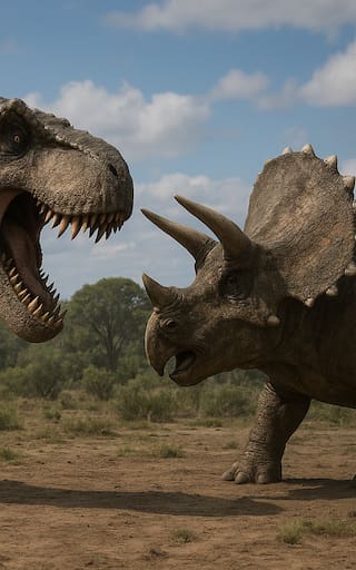 El descubrimiento arqueológico del siglo: hallan un fósil de dinosaurios “peleando” que obliga a reescribir la historia evolutiva