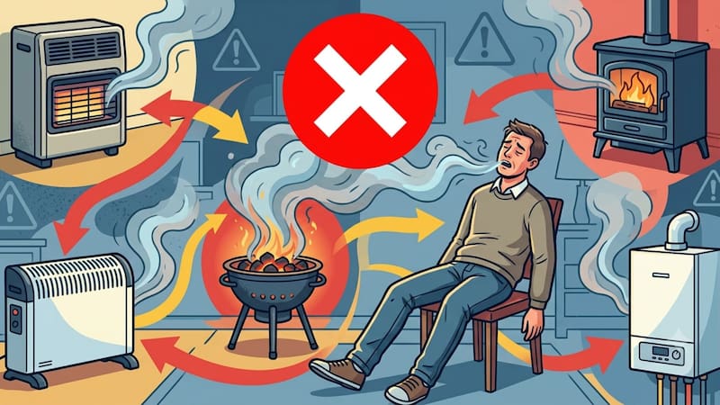 Alerta máxima | Cómo evitar intoxicaciones con dióxido de carbono ante la llegada del frío a la Argentina.