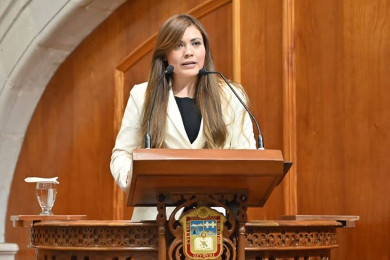 Diputada Yareli Anai Esparza Acevedo en el Congreso de Edomex también incluyó en la televisión en las reducción y control del uso de aparatos de tecnología en infantes.
