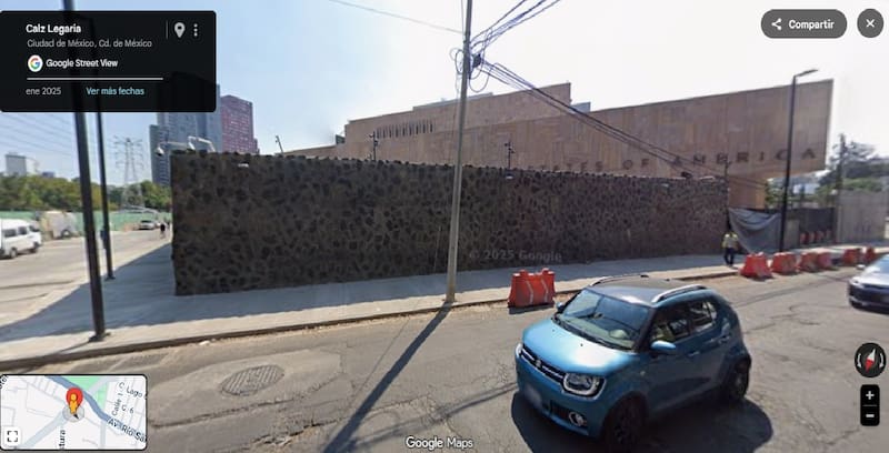 Dirección de la nueva sede de la Embajada de EE.UU. en México: la Embajada está en Presa Angostura 225, Irrigación