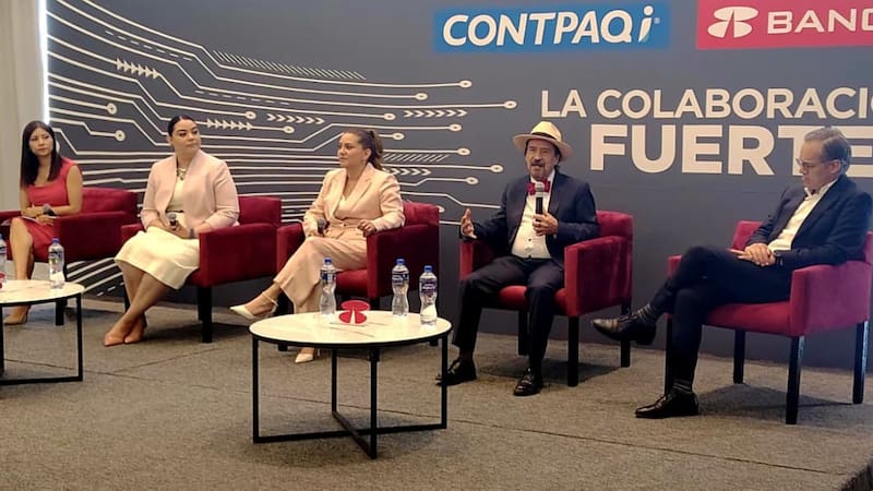 Directivos de CONTPAQi y Banorte | Cortesía
