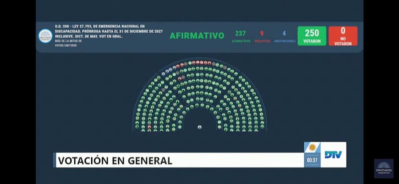 Discapacidad votación