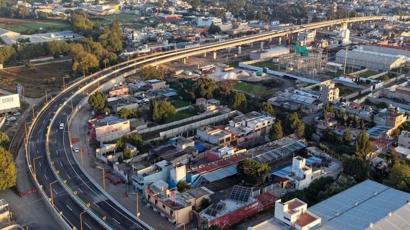 El Distribuidor Vial Santa Ana Chiautempan en Tlaxcala agilizará el tránsito entre Puebla y Apizaco, reduciendo los tiempos en 30 min.