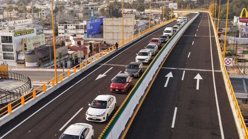 Con 1.2 km y cuatro carriles, la obra inaugurada por la SICT en Tlaxcala beneficiará a más de 73,000 habitantes y al transporte regional.