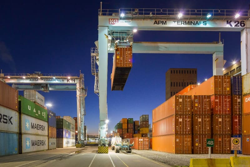 La naviera Maersk trajo insumos médicos para luchar contra la pandemia