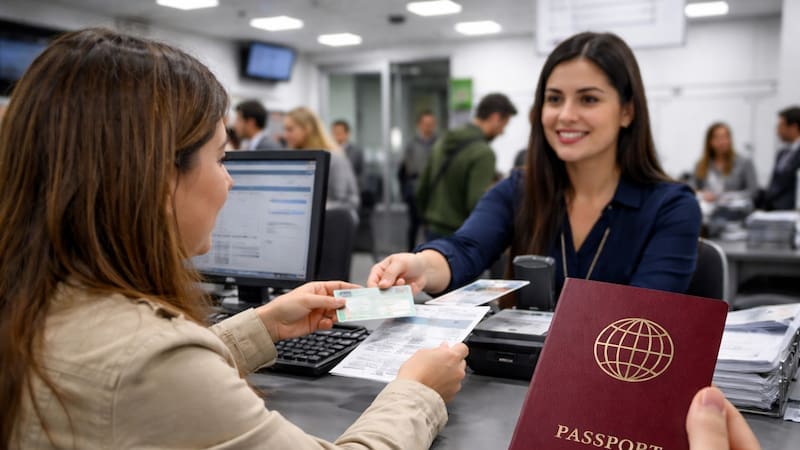 El trámite de renovación puede ser clave para evitar inconvenientes en el aeropuerto o directamente en la frontera (Fuente: ChatGPT - creada con IA).