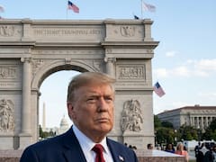 Donald Trump le declara la guerra a Francia y quiere tener su propio Arco del Triunfo en Washington: medirá más de 75 metros