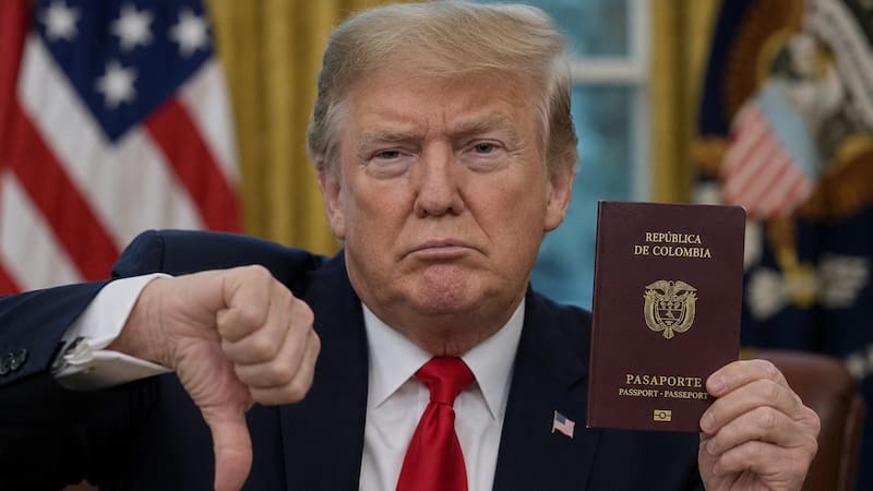Estados Unidos quitará el pasaporte a todos los colombianos que lleguen con esta versión del documento.