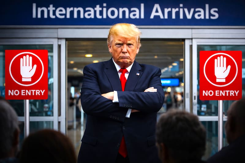 Las personas deportadas tras audiencia o con presencia ilegal prolongada quedan registradas y no pueden regresar por 10 años. Fuente: Archivo.