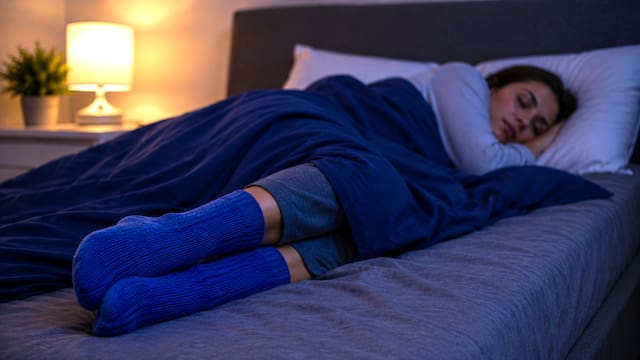 Lo afirman los especialistas en medicina neuromuscular: “Dormir con medias puede ayudar a mejorar el descanso”