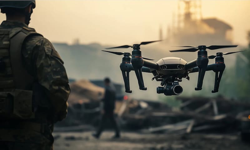 El experimento de control remoto de Tesla abrió la puerta a la tecnología detrás de los drones militares actuales. Fuente: Shutterstock.