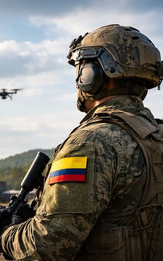 Gobierno colombiano invierte 6,5 billones en un escudo antidrones que defenderá el territorio nacional