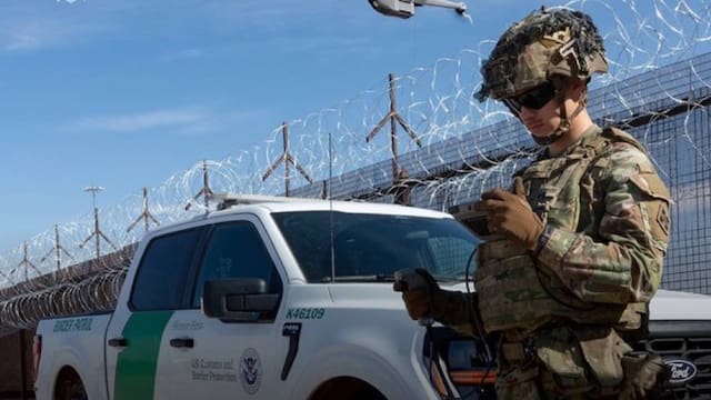 Estados Unidos presentó un nuevo ejército para vigilar la frontera con México: “soldados voladores” que operarán las 24 horas del día