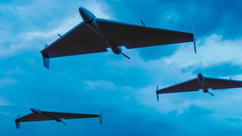 Drones Shahed con los que Rusia ataca a Europa. (Fuente: Defense News)