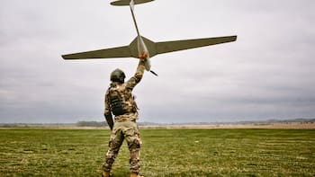 A group of Florida fishermen find a drone similar to those used by Iran in U.S. Waters