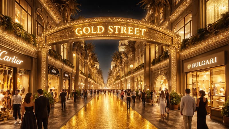 Las autoridades señalaron que el distrito apunta a fortalecer la economía local y posicionar al país como referente global del oro.