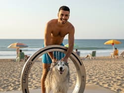 Crearon el Laverap para perros y ahora venden duchadores a los balnearios