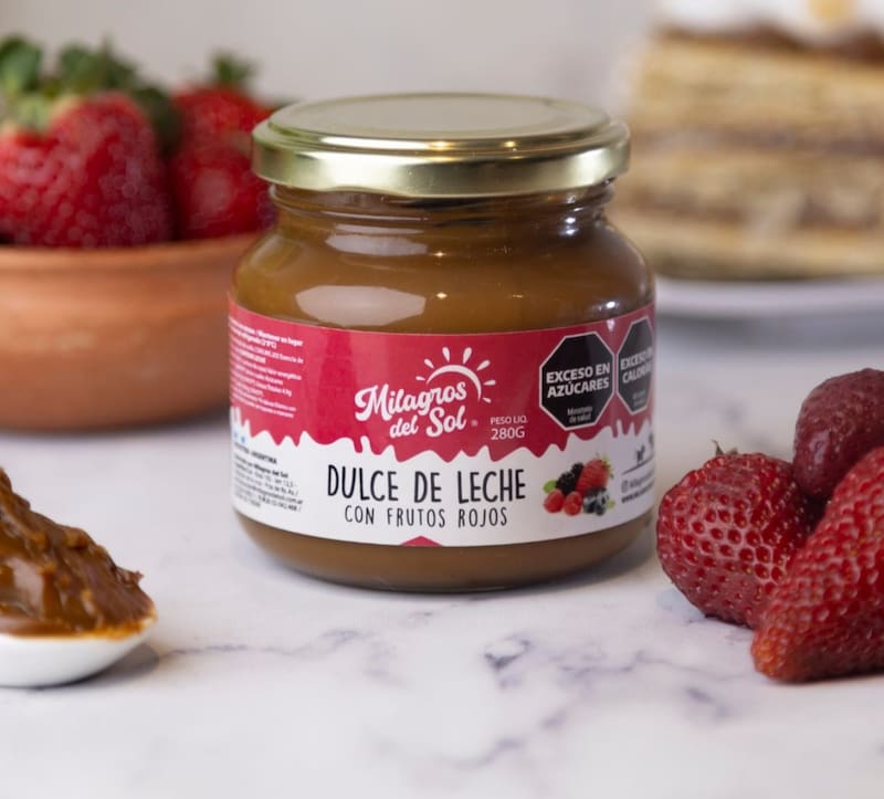 El dulce de leche multipremiado de Milagros del Sol.