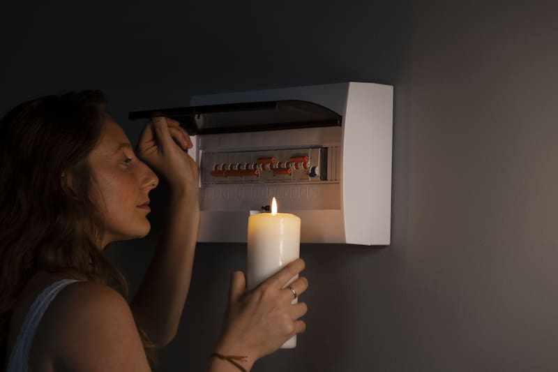 Los rayos y los cortes de luz pueden generar picos de tensión que dañan los aparatos conectados. Fuente: Freepik