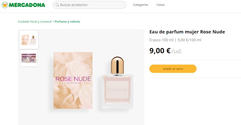 Huele a lujo | Este perfume de Mercadona es floral y elegante: se consigue en el supermercado por menos de 10 euros.
