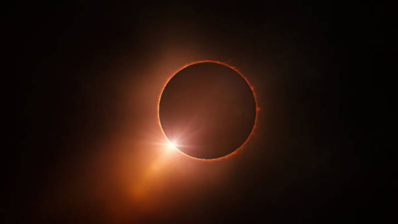 Eclipse solar. Fuente: archivo.