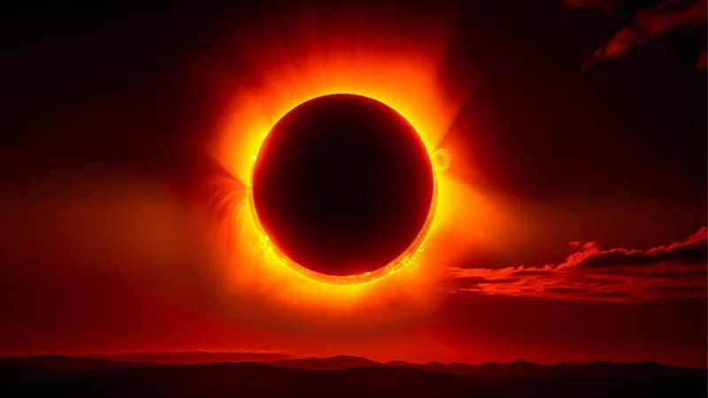 Eclipse de solos y los mejores rituales. Fuente: Archivo.