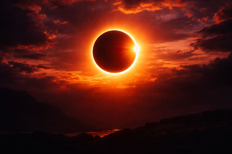 Se aproxima el Trío Ibérico: tres eclipses pasarán a la historia como los más importantes del siglo se podrán ver en todo el país. Fuente: Freepik