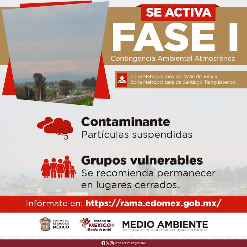 Evita actividades al aire libre y cuida a grupos vulnerables.