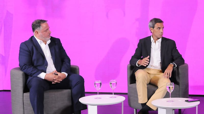 Eduardo A. Cappello (Universal Traslados) y Pedro Piñeiroa (Galicia)