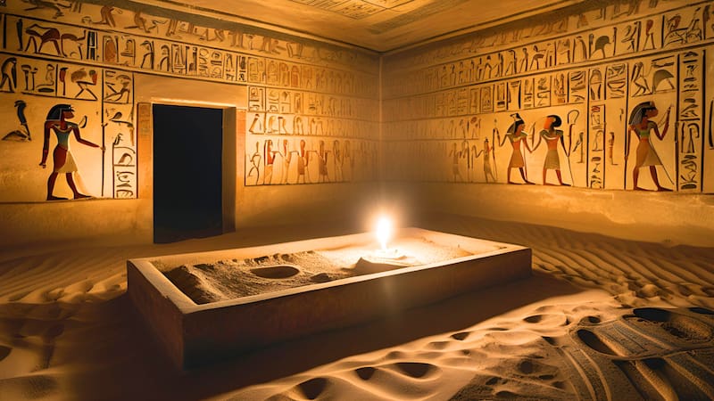 El Corte Inglés ofrece paquetes en descuento para viajar a Egipto. Fuente: (Canva IA)